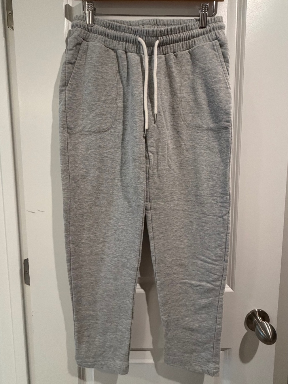 NWOT - GAP Maternity Grey Sweatpants Joggers Drawstring - XS